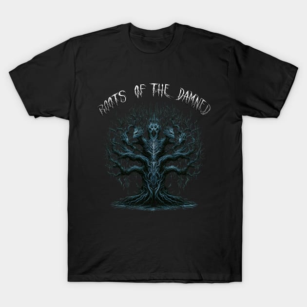 Ghostly Macabre Tree T-Shirt by MetalByte